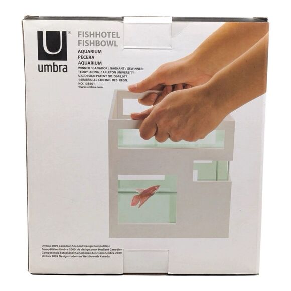 NEW Stackable FISHHOTEL/FISHBOWL AQUARIUM - UMBRA 09 Canadian Design Competition - Picture 2 of 9